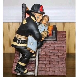 Vintage Old Commonwealth Porcelain Decanter EMPTY Life Saver #5 Van Winkle 1983